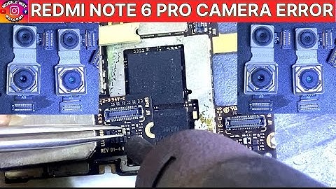👉📱✅ REDMI NOTE 6 PRO CAMERA ERROR SOLUTION/ #youtubeviralvideo #latestvideo2024