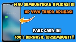 Cara sembunyikan Aplikasi di hp vivo | Menyembunyikan aplikasi vivo