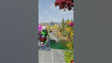 Skibidi Toilets & mario Cars & soic & Mq VS BOLLARD BARBIE 023 & in beamng| BeamNG.Drive Gameplay