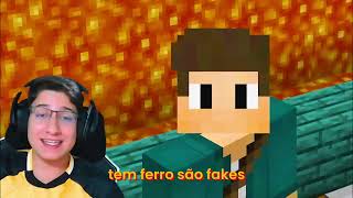 Minecraft  Base MINÚSCULA, Parkour INVISÍVEL e BOSS de LAVA!  #minecraft #minecraftmemes