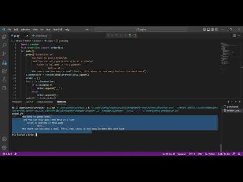 Final project CS50 Python