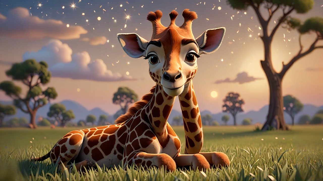 Zuzu Giraffe Stretches Tall | Fun Animal Stretching Song for Kids | Nursery Rhymes and Baby Songs