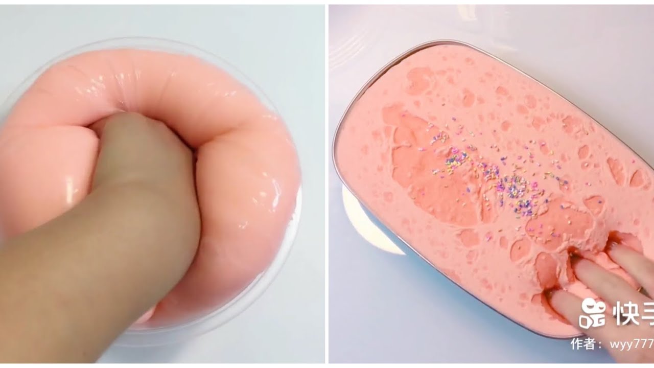 The Most Satisfying ASMR Super Crunchy Iceberg Slime Video EVER!