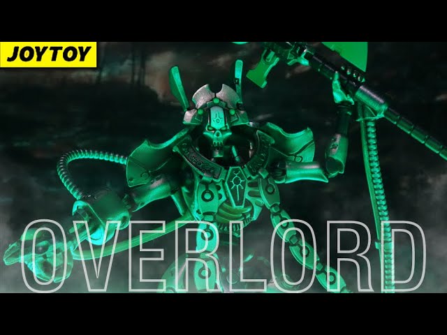 HiPlay JoyToy Warhammer 40K Necrons Szarekhan Dynasty Lmmortal Con Gauss Blaster Juego De 2 Figuras De Acción Coleccionables A Escala 1:18