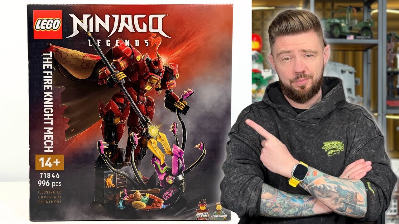 MECH OGNISTEGO RYCERZA 🔥 LEGO NINJAGO 71846 RECENZJA
