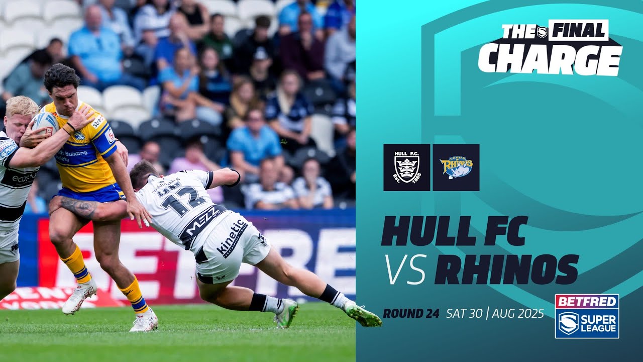 Highlights | Hull FC v Leeds Rhinos | 2025 Betfred Super League, Round 24