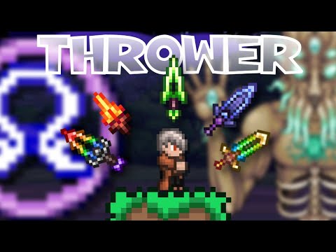 Terraria's THROWER class is AMAZING | Full Movie