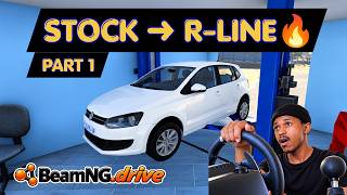 I Built My Friend His DREAM VW Polo 6C R-Line! 😍🔥Part 1 | BeamNG Drive screenshot 3