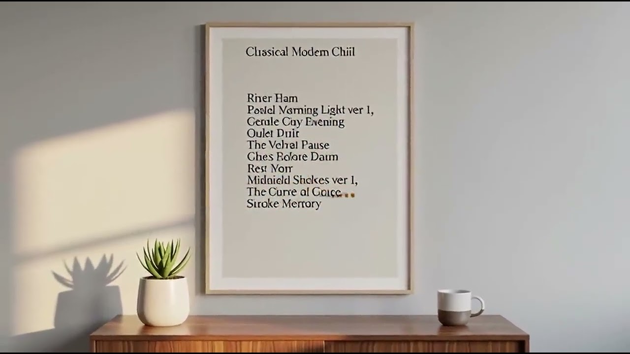 Classical Chill Vibes 🎶 Modern Instrumental Music