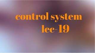 lec 19 Bode Plot of a Transfer Function |control system|