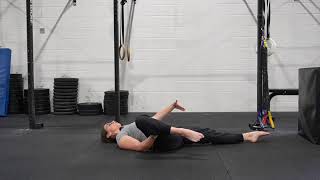 straddle sciatic nerve glide