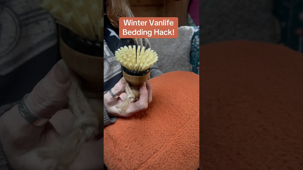 Winter Vanlife Bedding Hack! 