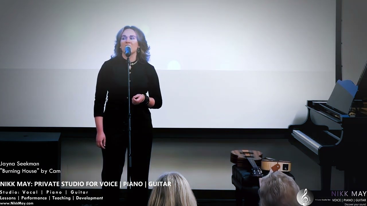 Nikk May: Voice Piano Guitar - Jayna "Burning House" (Vocal Performance Video Clip)