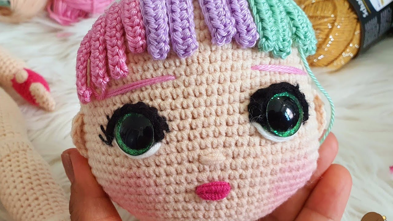 LOL BEBEK 35cm  KAFA YAPIMI #amigurumilolbebek