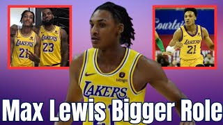 Lakers Maxwell Lewis Ready For Bigger Role