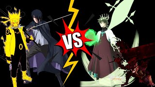 Yuno & Asta Union Mode V2 M69 Vs Naruto Ashura & Sasuke Shinden In Jump Force Mugen V7