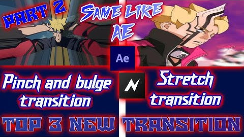 🔥Top 3 new transition in node video editor app for beginners. Same like AE 🔥#pinch and bulge