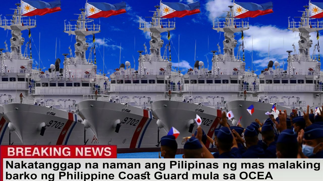 Nakatanggap na naman ang Pilipinas ng mas malaking barko ng Philippine Coast Guard mula sa OCEA