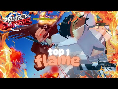 Top 1 Flame? 🔥 | Project Slayers PVP
