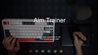 osu player does Human Benchmark Aim Trainer