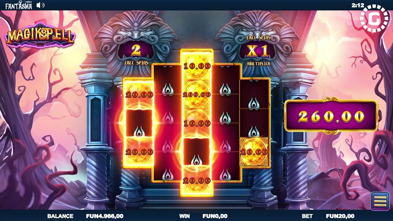 Magikspell by Fantasma Games Slot Features | GamblerID