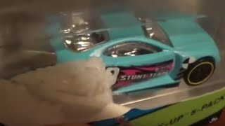 POWER RAGE SPIRAL STACK UP 5 PACK HOT WHEELS