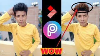 Change hair colour with picarts 2k20 photo editing screenshot 4