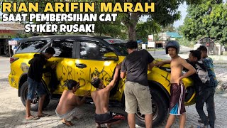 The Paint Cleaning Process Damaged the Car Body! Rian Arifin Furious