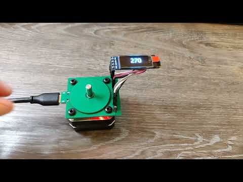 Capacitive absolute encoder demo 3