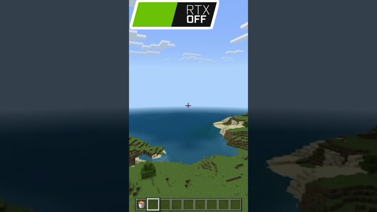 RTX on vs RTX off - minecraft edition