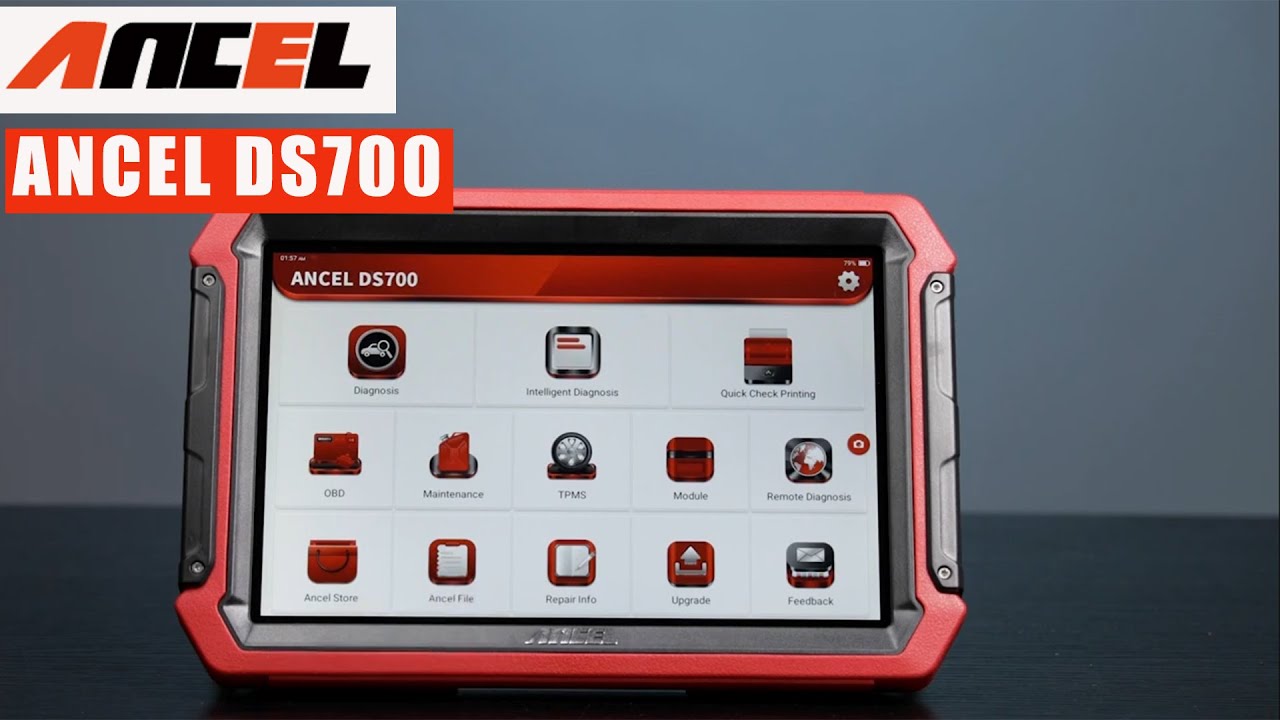 ANCEL DS700 OBD2 Bi-Directional Diagnostic Scaner ECU Coding TPMS Program| New tool (ANCEL)