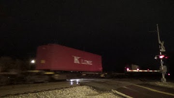 NS 7684 (GE ES44DC) leads  NS 234