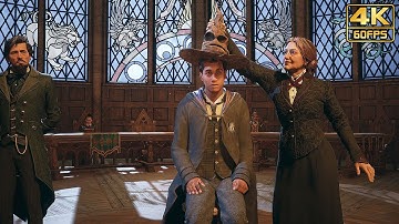 HOGWARTS LEGACY (PS5) The Sorting Ceremony @ 4K 60ᶠᵖˢ ✔