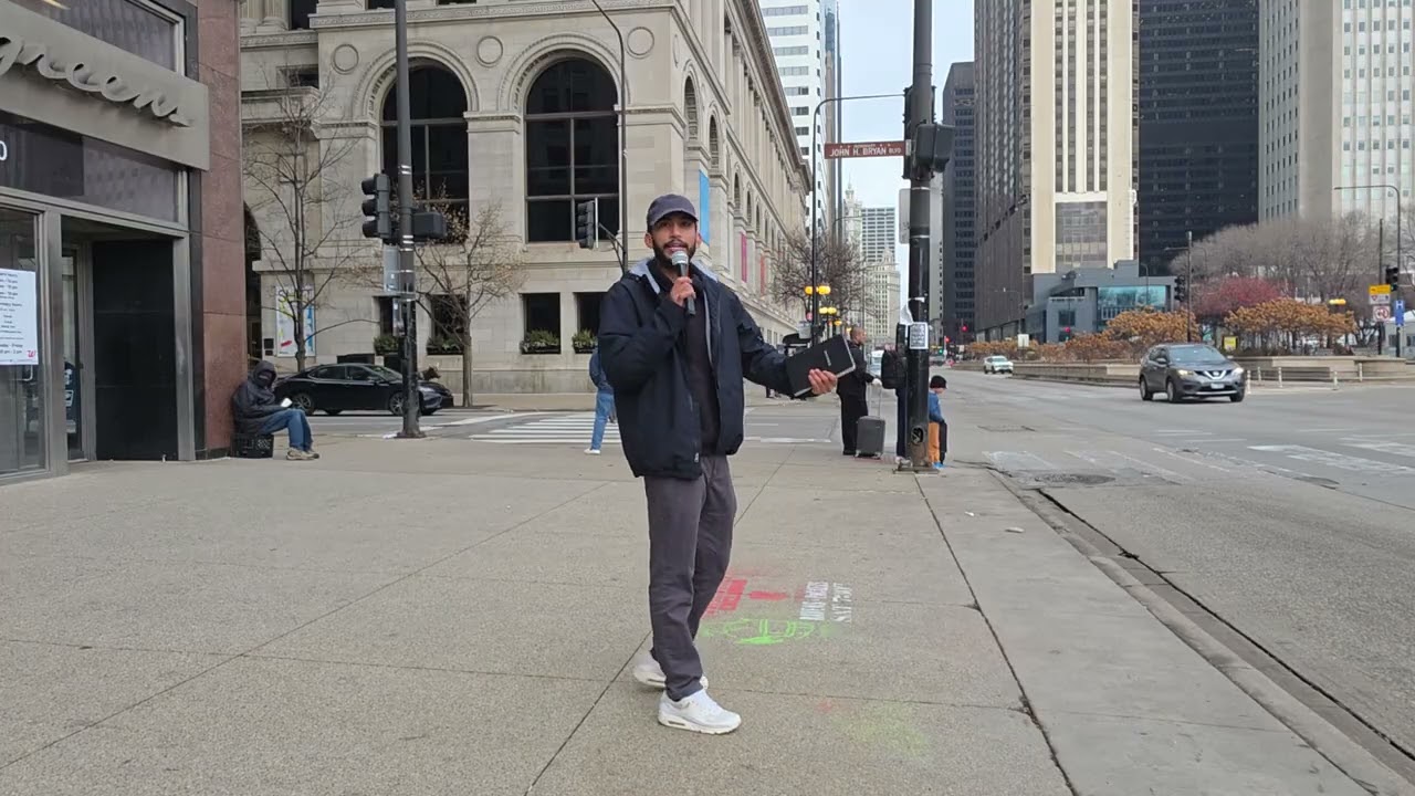 The Gospel of Yeshua🔥 || Soul-Winning || Chicago Downtown || December 25, 2025