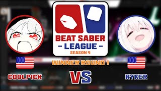 BSL Season 4 | Winners Round 1 Match Match #5 | Coolpick vs Ryker