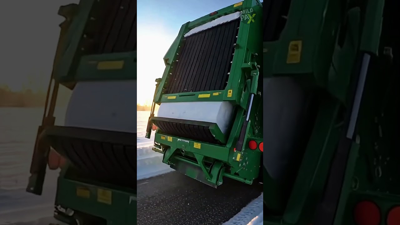 Is Snow Baling Genius Farming or Total Fake? 🤯🚜