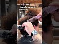 “The transformation is shocking. #hairstyle #barber #shorts