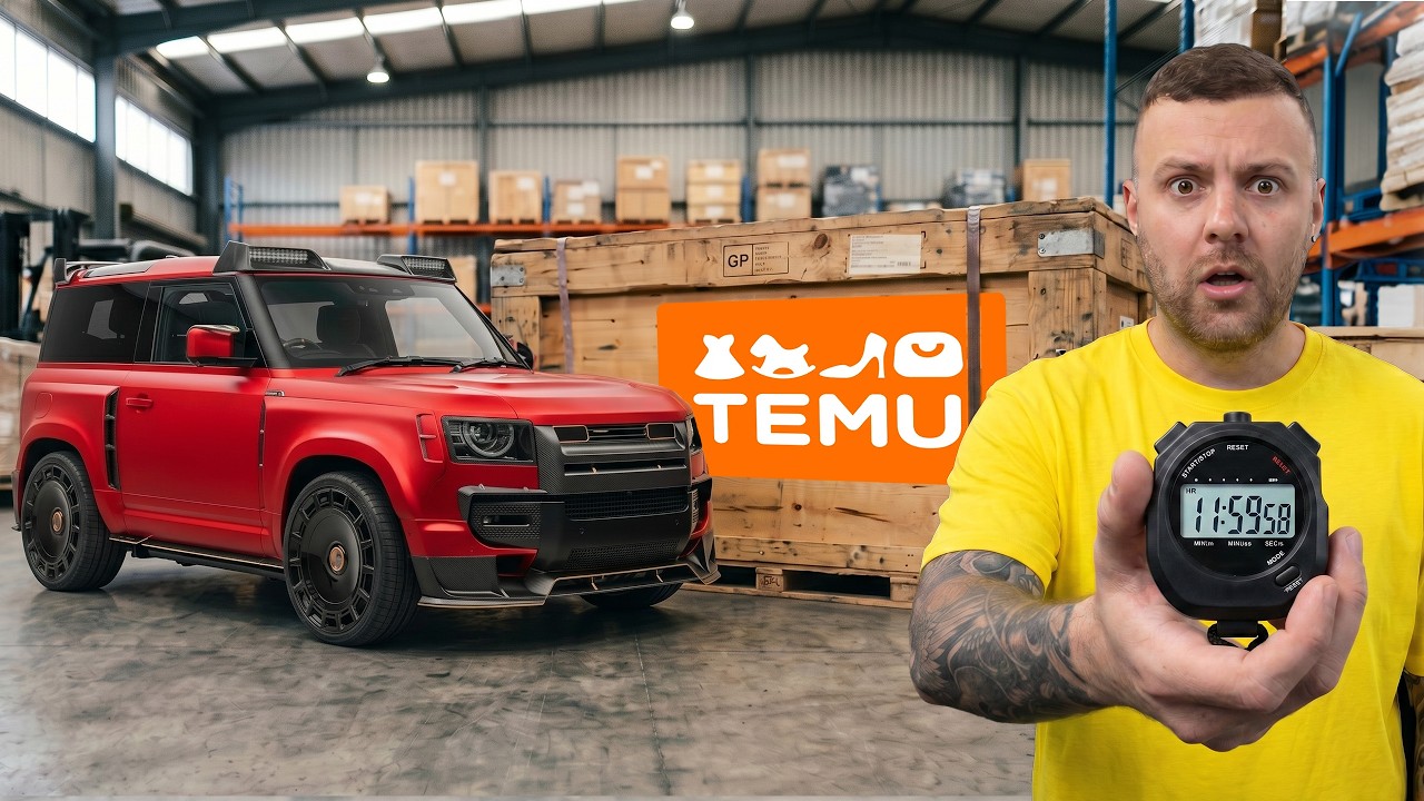 BUILDING A £250,000 LAND ROVER DEFENDER FROM TEMU IN 12… — Transcript