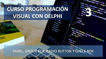 Curso Programación Visual con Delphi - Paneles, Group Box, Radio Buttons y Check Box - Vídeo 3