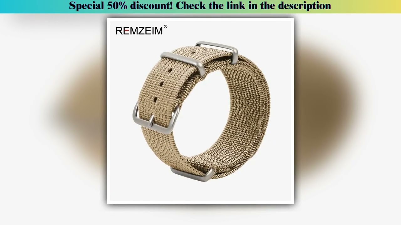 Best High Quality Nylon Watch Strap Brown Green Black Band Military Casual Watchband Army Sport Brac