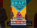 Wrapping up the #NFLDraft with Pick No. 257 🙌 #redmurdock #buffalo #draft #MrIrrelevant
