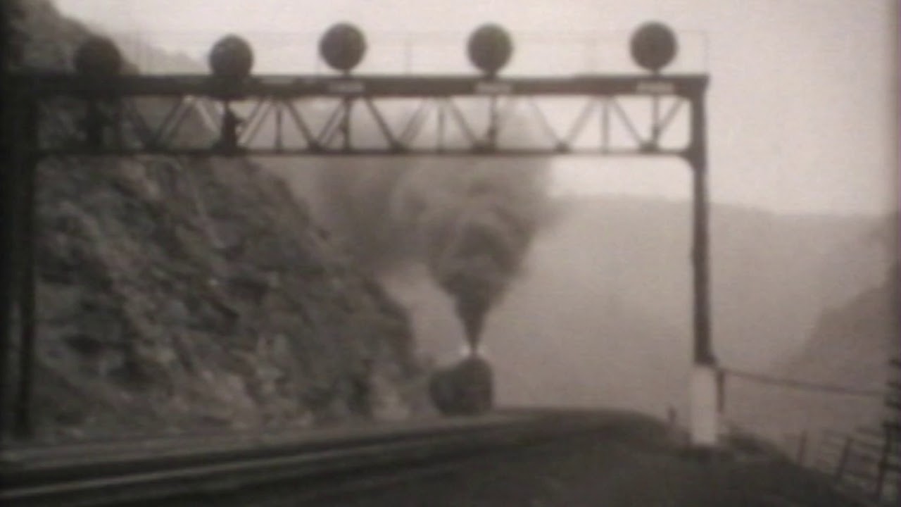 PRR Pennsylvania Railroad Horseshoe Curve Summer 1951 YouTube