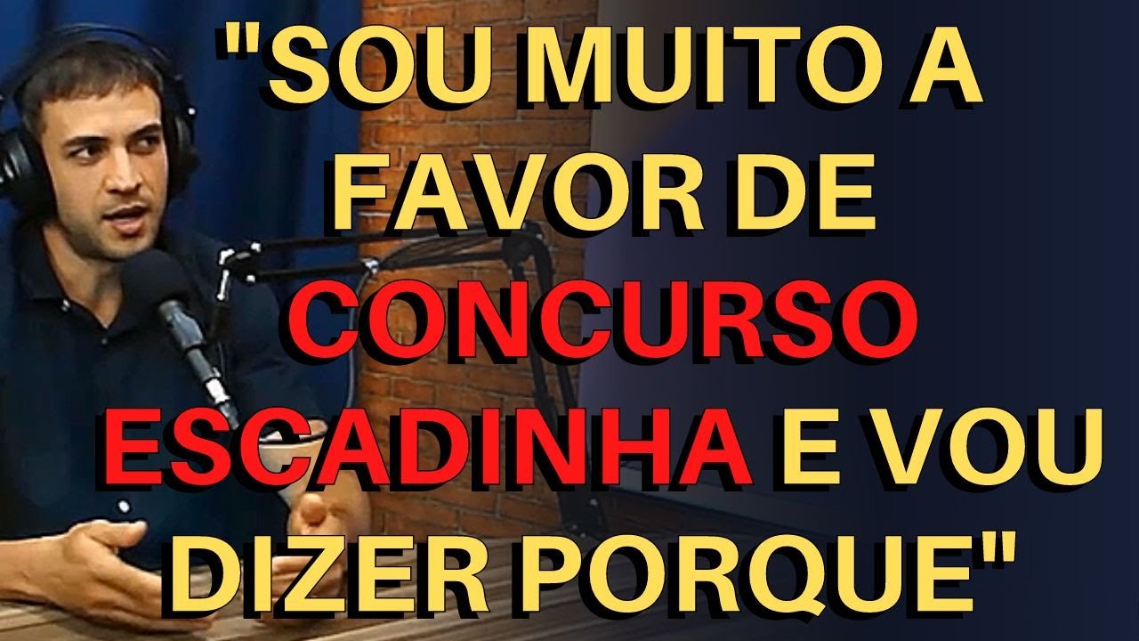 Professor de Cursinho para Concursos Públicos Fala Sobre Concursos Escadinhas