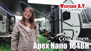 Coachmen RV-Apex Nano Off-Grid-184BH - by Western RV of Alberta, Canada