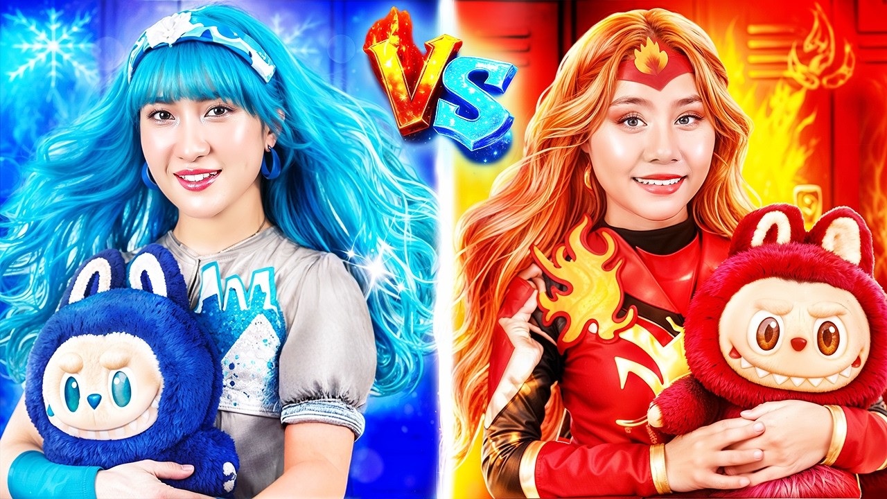 Kaltes Mädchen Gegen Heißes Mädchen! Der Bad Boy Wollte Unsere Magie!