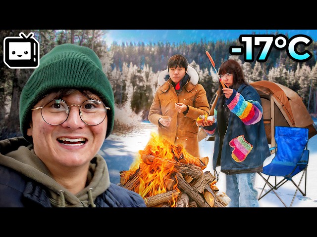 OFFLINETV SURVIVES WINTER CAMPING class=