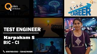 Success story of OUR STUDENTS as software engineers at QSpiders Coimbatore... screenshot 5
