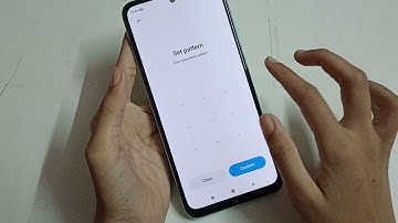 how to set pattern lock in Poco F3 GT