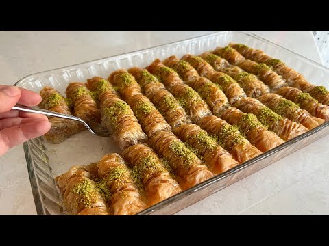 PRATİK ve LEZZETLİ❗Daha önce bu kadar NEFİS BAKLAVA yemedim 😋 İnanılmaz HIZLI ve KOLAY oluyor 👌