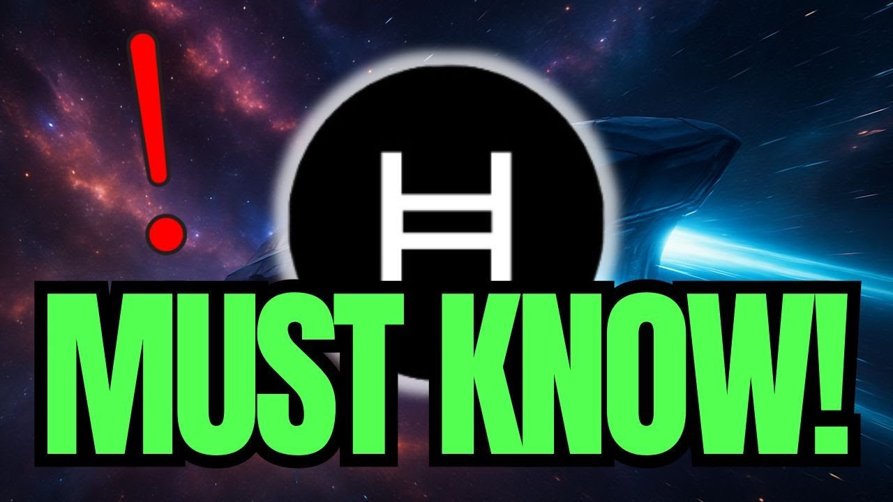 HEDERA (HBAR) IF YOU HOLD YOU MUST KNOW THIS !!! | LISTEN CLOSELY ...